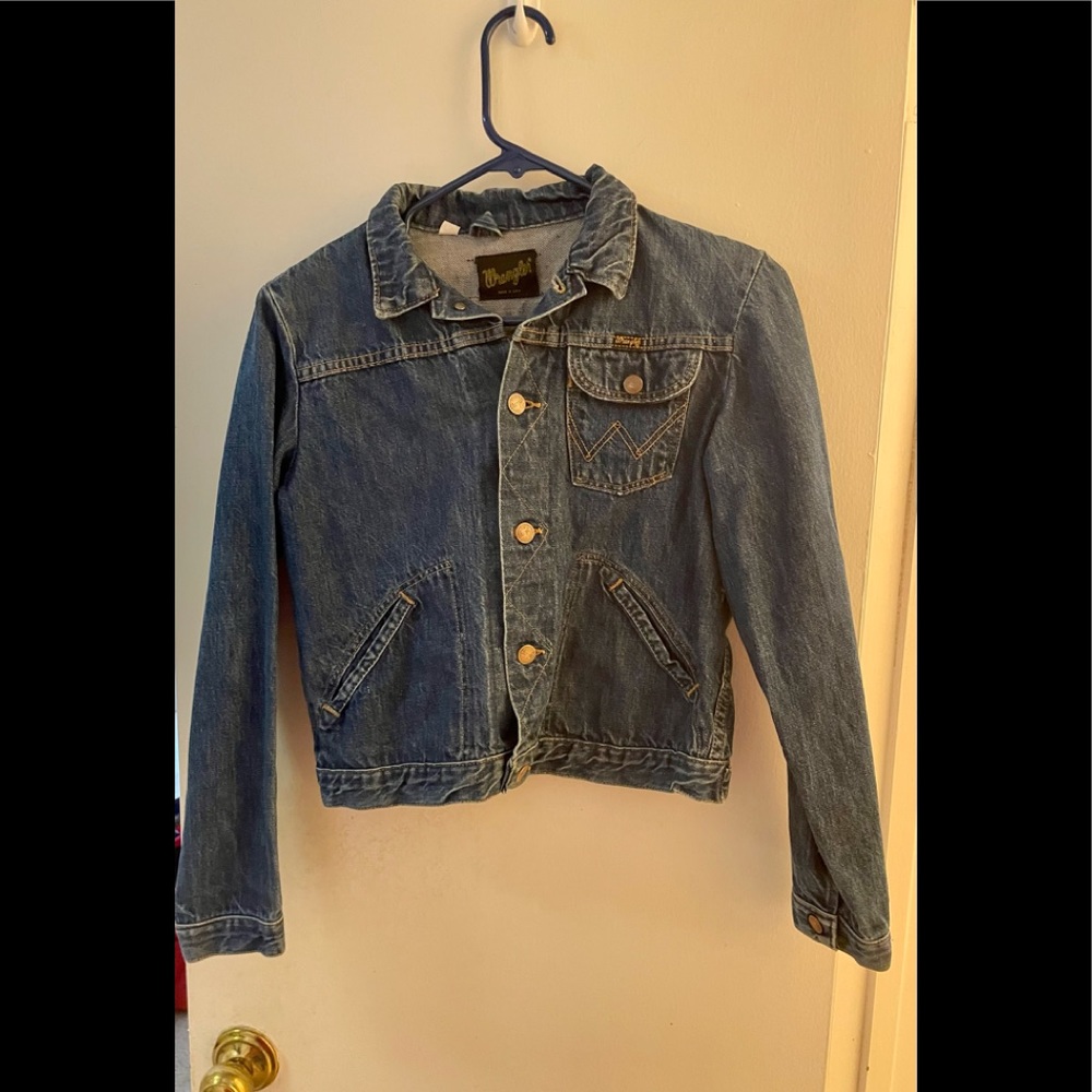 Vintage 1960’s Girls Wrangler Jean Jacket